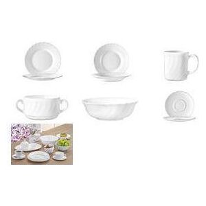 Ensemble de Sous-tasses Blanc Trianon Arcoroc - Café & Thé - 220ml - 6 pièces - Publicité Ensemble de Sous-tasses Blanc Trianon Arcoroc - Café & Thé - 220ml - 6 pièces - Publicité