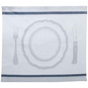 Opinel, Sets de table, Set de table, clair, motif jacquard (40 x 50 cm) - Publicité Opinel, Sets de table, Set de table, clair, motif jacquard (40 x 50 cm) - Publicité