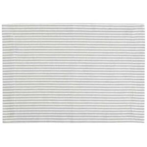 Linen & More, Sets de table, Tapis de table rayés, set de 4, gris clair (4 pcs) - Publicité Linen & More, Sets de table, Tapis de table rayés, set de 4, gris clair (4 pcs) - Publicité