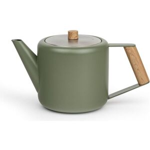 Bredemeijer, Théière, Teekanne Boston 1,1l Army green Holzoptik 111031 (1.10 l) - Publicité Bredemeijer, Théière, Teekanne Boston 1,1l Army green Holzoptik 111031 (1.10 l) - Publicité