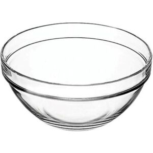 Hermia Chefs Glass Bowl Set 6 Pieces, Saladier + bol, Transparent - Publicité Hermia Chefs Glass Bowl Set 6 Pieces, Saladier + bol, Transparent - Publicité