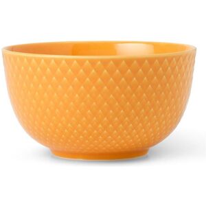 Lyngby Porcelæn Rhombe Color Bol Jaune - Bol - Publicité Lyngby Porcelæn Rhombe Color Bol Jaune - Bol - Publicité