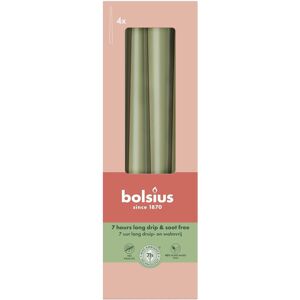 Bolsius - Spitzkerze - olive - 24.5x2.4 - Bougie - Publicité Bolsius - Spitzkerze - olive - 24.5x2.4 - Bougie - Publicité