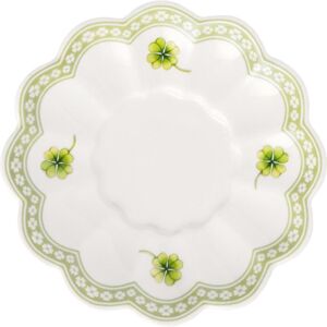 Villeroy & Boch Easter Delight Eierbecher-Unterteller 10cm, Coquetier, Vert, Blanc - Publicité Villeroy & Boch Easter Delight Eierbecher-Unterteller 10cm, Coquetier, Vert, Blanc - Publicité