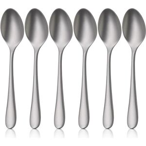 WMF Merit Espressolöffel-Set, 6 Stück, Cromargan protect, sandgestrahlt, Couverts, Argent - Publicité WMF Merit Espressolöffel-Set, 6 Stück, Cromargan protect, sandgestrahlt, Couverts, Argent - Publicité