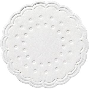 Duni 8-Couches Ronds de Kraft Blancs - Sous-verres - Publicité Duni 8-Couches Ronds de Kraft Blancs - Sous-verres - Publicité