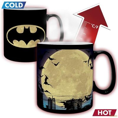 GB Eye Tazza 320ml Heat Change DC Comics : Batman the Dark Knight, Tasse, Noir - Publicité GB Eye Tazza 320ml Heat Change DC Comics : Batman the Dark Knight, Tasse, Noir - Publicité