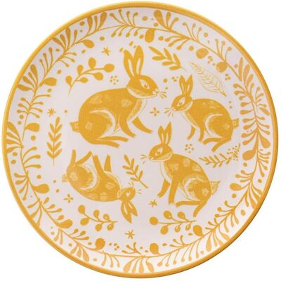 Hermia Frequent Dessert Plate Set (6 Pieces), Assiettes, Blanc, Orange - Publicité Hermia Frequent Dessert Plate Set (6 Pieces), Assiettes, Blanc, Orange - Publicité