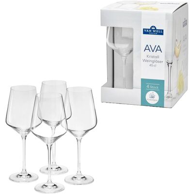 Bormioli Rocco Weinglas Ava 450ml 4St, Verres à vin - Publicité Bormioli Rocco Weinglas Ava 450ml 4St, Verres à vin - Publicité