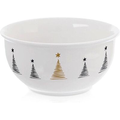 Orion Miseczka porcelanowa świąteczna do serwowania CHOINKA 13.5cm 560ml 129230, Saladier + bol, Blanc - Publicité Orion Miseczka porcelanowa świąteczna do serwowania CHOINKA 13.5cm 560ml 129230, Saladier + bol, Blanc - Publicité