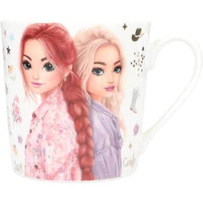Magni DEPESCHE TOPModel Tasse Cowgirl Life is Better With Friends, Tasse, Multicolore - Publicité Magni DEPESCHE TOPModel Tasse Cowgirl Life is Better With Friends, Tasse, Multicolore - Publicité