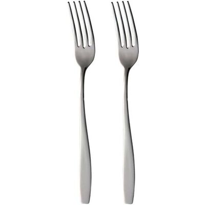 Domoletti Hanger 2 Pcs Table Fork Wind, Couverts, Argent - Publicité Domoletti Hanger 2 Pcs Table Fork Wind, Couverts, Argent - Publicité