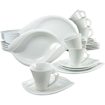 CreaTable, Set de vaisselle, Acacia (30 pcs) - Publicité CreaTable, Set de vaisselle, Acacia (30 pcs) - Publicité