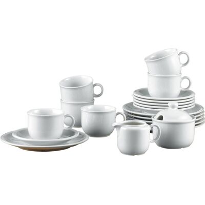 Seltmann - Kaffeeservice Compact - Blanc - Service à café - Publicité Seltmann - Kaffeeservice Compact - Blanc - Service à café - Publicité