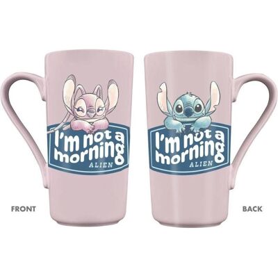 Pyramid Disney Stitch Tazza Grande: I'm Not a Morning Alien, Tasse, Multicolore - Publicité Pyramid Disney Stitch Tazza Grande: I'm Not a Morning Alien, Tasse, Multicolore - Publicité