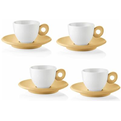 Guzzini Modèle - Jaune moutarde - Tasses à café - Publicité Guzzini Modèle - Jaune moutarde - Tasses à café - Publicité