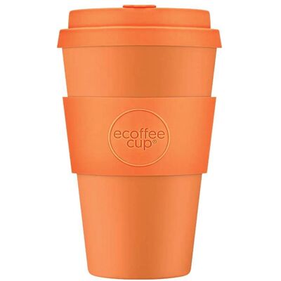 Ecoffee Coffee to go, gobelets réutilisables - Alhambra, Tasse, Orange - Publicité Ecoffee Coffee to go, gobelets réutilisables - Alhambra, Tasse, Orange - Publicité
