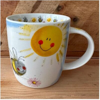 Alex Clark Art Becher M105 Fröhliche Biene, Tasse, Multicolore - Publicité Alex Clark Art Becher M105 Fröhliche Biene, Tasse, Multicolore - Publicité