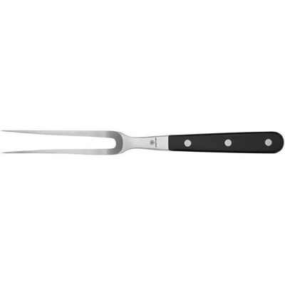 Fourchette à viande Wüsthof Classic incurvée 16 cm en acier inoxydable - Publicité Fourchette à viande Wüsthof Classic incurvée 16 cm en acier inoxydable - Publicité