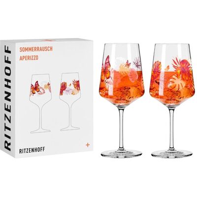 Ritzenhoff Sommerr.AperizzF24 2erSet, Verres à cocktail, Multicolore - Publicité Ritzenhoff Sommerr.AperizzF24 2erSet, Verres à cocktail, Multicolore - Publicité