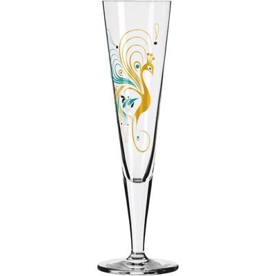 Ritzenhoff Goldnacht Champus #49 C. Lorenzo F26, Verres à vin, Or, Vert, Multicolore - Publicité Ritzenhoff Goldnacht Champus #49 C. Lorenzo F26, Verres à vin, Or, Vert, Multicolore - Publicité