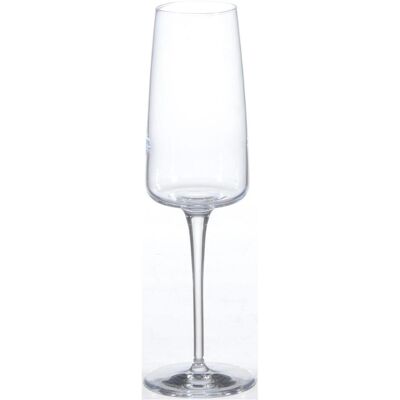 Verre de Champagne Nexo de Bormioli Rocco 24cl - Moderne, Compatible Lave-Vaisselle, Améliore l'Arôme - Publicité Verre de Champagne Nexo de Bormioli Rocco 24cl - Moderne, Compatible Lave-Vaisselle, Améliore l'Arôme - Publicité