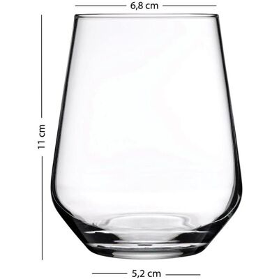 Hermia New Iconic V1 Glass Set (4 Pieces), Verres, Multicolore - Publicité Hermia New Iconic V1 Glass Set (4 Pieces), Verres, Multicolore - Publicité