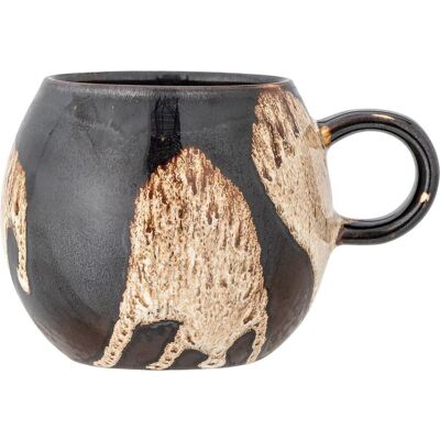 Bloomingville - Paula Cup - Brown - Stoneware, Tasse, Marron - Publicité Bloomingville - Paula Cup - Brown - Stoneware, Tasse, Marron - Publicité