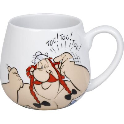 Könitz Kaffeebecher Obelix 420ml, Tasse, Multicolore, Blanc - Publicité Könitz Kaffeebecher Obelix 420ml, Tasse, Multicolore, Blanc - Publicité