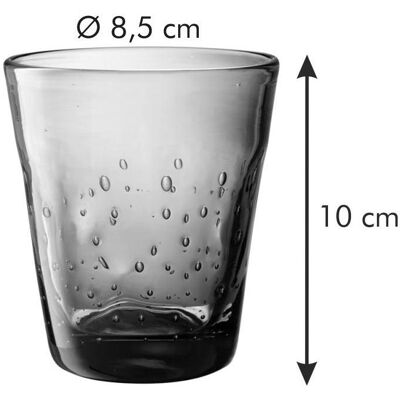 Mydrink Colori 300 ml - Verre en verre - Orange - Publicité Mydrink Colori 300 ml - Verre en verre - Orange - Publicité