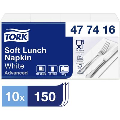 Tork, Serviettes de table, Set de service 477416 1 set (1 pcs) - Publicité Tork, Serviettes de table, Set de service 477416 1 set (1 pcs) - Publicité