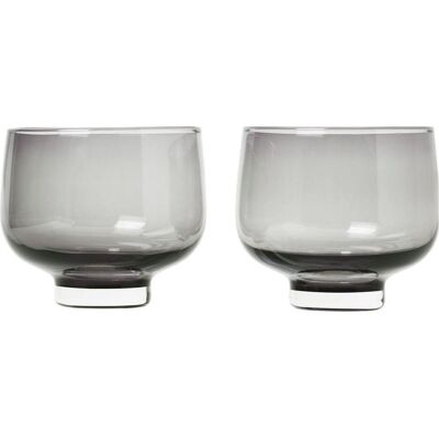 Blomus Verres à boire, Verres, Gris - Publicité Blomus Verres à boire, Verres, Gris - Publicité