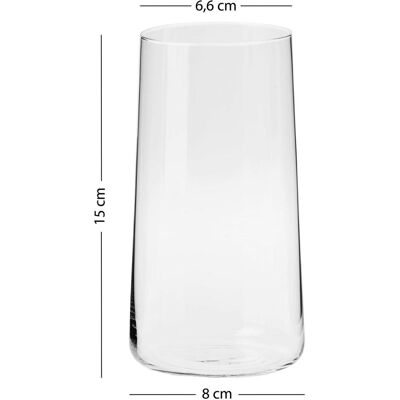 Hermia Avantgarde V4 Glass Set (4 Pieces), Verres, Or, Transparent - Publicité Hermia Avantgarde V4 Glass Set (4 Pieces), Verres, Or, Transparent - Publicité