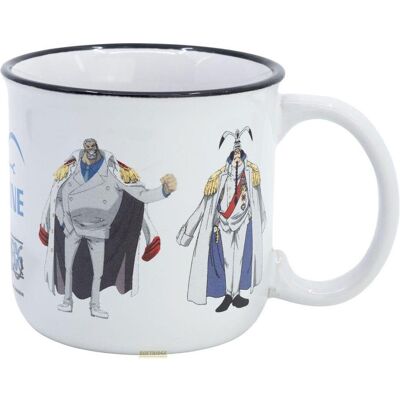 Stor One Piece "Marine" (400 ml) - Tasse, Tasse, Bleu - Publicité Stor One Piece "Marine" (400 ml) - Tasse, Tasse, Bleu - Publicité
