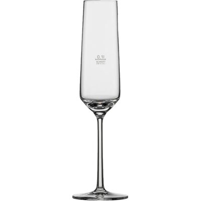 Schott Zwiesel Verres Pure 215,0 ml, 6 pcs., Verres à vin, Transparent - Publicité Schott Zwiesel Verres Pure 215,0 ml, 6 pcs., Verres à vin, Transparent - Publicité