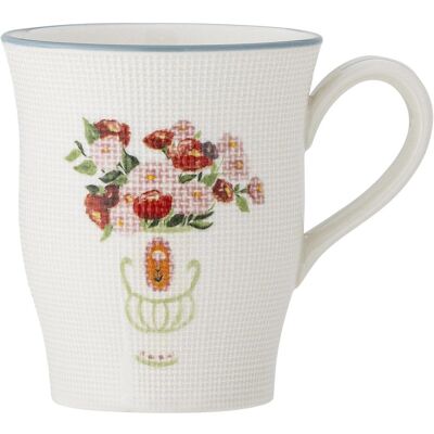 Bloomingville Dorothy, Tasse, Bleu, Multicolore - Publicité Bloomingville Dorothy, Tasse, Bleu, Multicolore - Publicité