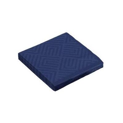 Duni, Serviettes de table, Servettes Mosaic Dark Blue 33X33 cm (33 x 33 cm) - Publicité Duni, Serviettes de table, Servettes Mosaic Dark Blue 33X33 cm (33 x 33 cm) - Publicité