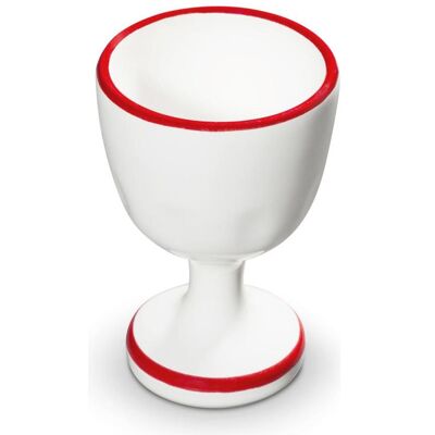 Gmundner Keramik Rubin Red Hirsch, Coquetier (H : 7,5cm), Coquetier - Publicité Gmundner Keramik Rubin Red Hirsch, Coquetier (H : 7,5cm), Coquetier - Publicité