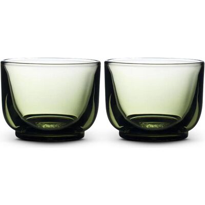 Fellow 2er-Set Pirch Cortado-Gläser, 120 ml, Grün, Verres, Vert - Publicité Fellow 2er-Set Pirch Cortado-Gläser, 120 ml, Grün, Verres, Vert - Publicité