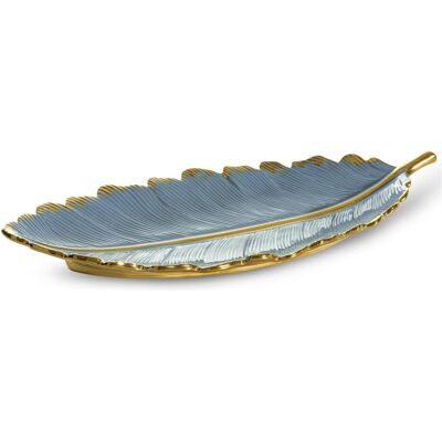 Eurofirany C / HIRAL / 3 / PAT / 04 53X23X7 bleu + PLN, Assiettes, Bleu, Or - Publicité Eurofirany C / HIRAL / 3 / PAT / 04 53X23X7 bleu + PLN, Assiettes, Bleu, Or - Publicité
