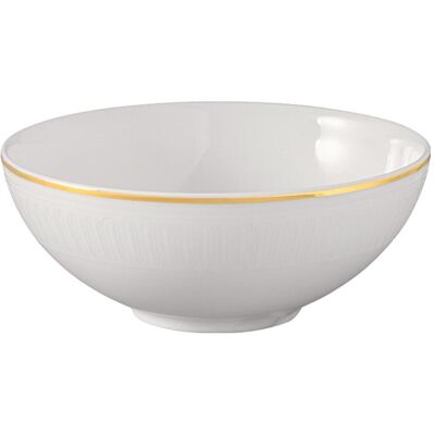 Villeroy & Boch Château Septfontaines 11cm Bol Blanc-Or - Publicité Villeroy & Boch Château Septfontaines 11cm Bol Blanc-Or - Publicité