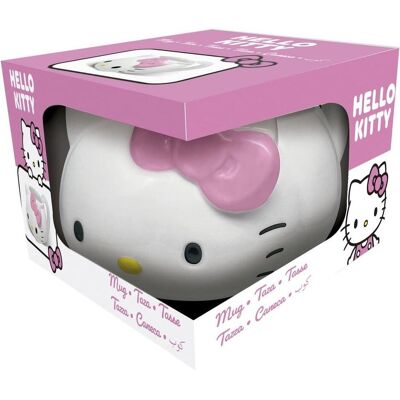 Stor Sanrio mug 3D Hello Kitty 502 ml, Tasse, Blanc, Pink - Publicité Stor Sanrio mug 3D Hello Kitty 502 ml, Tasse, Blanc, Pink - Publicité