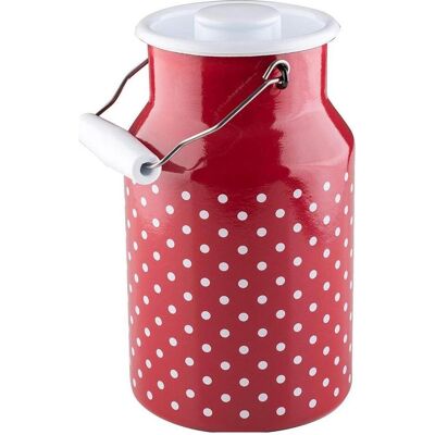 Riess Milchkannen, Pot à lait, Rouge - Publicité Riess Milchkannen, Pot à lait, Rouge - Publicité