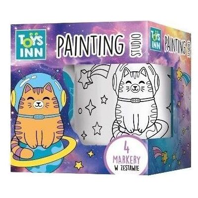 Stnux STnux-Katze im Weltraum-Farbbecher, Tasse, Bleu, Violet, Pink, Jaune - Publicité Stnux STnux-Katze im Weltraum-Farbbecher, Tasse, Bleu, Violet, Pink, Jaune - Publicité