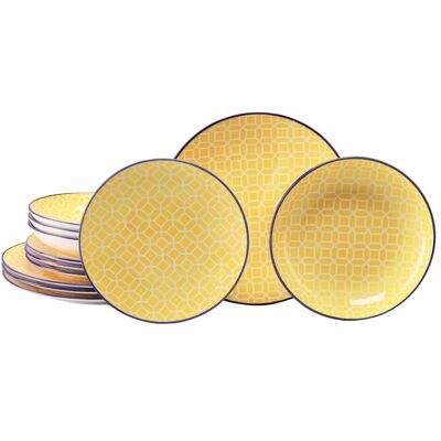 CreaTable Mediterran, Assiettes, Multicolore - Publicité CreaTable Mediterran, Assiettes, Multicolore - Publicité