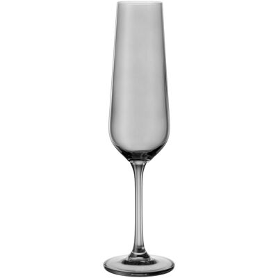 Bohemia Cristal Sektkelch Nora 220ml, Verres à vin, Gris - Publicité Bohemia Cristal Sektkelch Nora 220ml, Verres à vin, Gris - Publicité