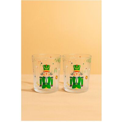 Hermia Guard Glass Set 2 Pieces, Verres, Rouge - Publicité Hermia Guard Glass Set 2 Pieces, Verres, Rouge - Publicité