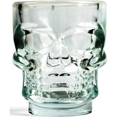 Kikkerland Skull Shot, Verres à cocktail, Transparent - Publicité Kikkerland Skull Shot, Verres à cocktail, Transparent - Publicité