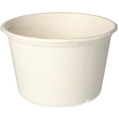 Papstar 50 gobelets à soupe, canne à sucre "pure" 600 ml Ø 14 cm - 9 cm blanc, Contenant à usage unique, Blanc - Publicité Papstar 50 gobelets à soupe, canne à sucre "pure" 600 ml Ø 14 cm - 9 cm blanc, Contenant à usage unique, Blanc - Publicité