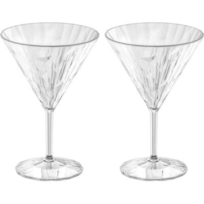 Koziol Verre à cocktail Superglas Club No. 12, 250 ml, 2 pièces, Verres à cocktail, Transparent - Publicité Koziol Verre à cocktail Superglas Club No. 12, 250 ml, 2 pièces, Verres à cocktail, Transparent - Publicité